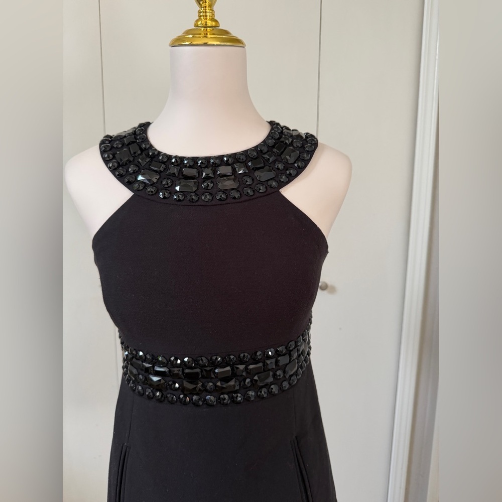 Michael Kors Black Beaded Mini Dress - Picture 4 of 9
